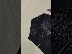 Felpa con cappuccio con zip oversize in strass lucenti di lusso personalizzati, lavaggio acido, streetwear vintage