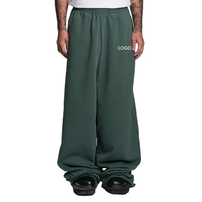 comprare Etichette personalizzate Uomini stampati su misura Pantaloni da strada di cotone francese online manufacture