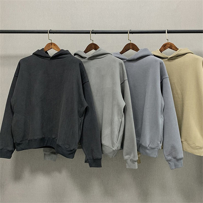 comprare Maglietta con cappuccio su misura per ragazzi Peso leggero Peso pesante Cappuccio Acid Wash Primavera nera Stagione online manufacture