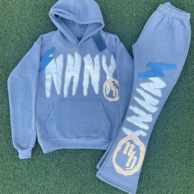 comprare Pullover stampati in 3D personalizzati Set cappuccino e jogger in cotone per uomini S-6XL online manufacture