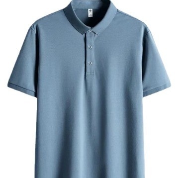 comprare T-shirt da uomo a manica corta asciugatura rapida lapel colore solido polo etichette personalizzate online manufacture