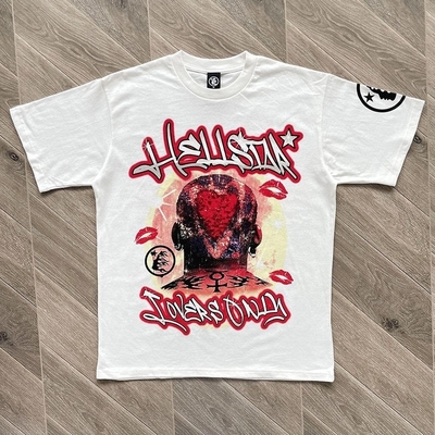 comprare Disegno estivo 2024 Peso pesante cotone Dtg stampa T-shirt unisex per uomini stile hip hop online manufacture