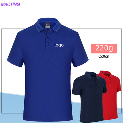 comprare Maglietta da polo da uomo 100% cotone Uniforme da ufficio Design Plus Size Unisex online manufacture