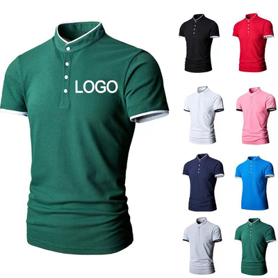 comprare Magliette da polo in poliestere di cotone personalizzate per la vita quotidiana casuale online manufacture