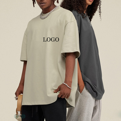 comprare Disegno del logo personalizzato T-shirt lavate per uomini T-shirt a spalla in cotone al 100% online manufacture