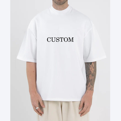 comprare T-shirt colorato o personalizzato 220 gsm 100% cotone 300 gsm T-shirt con scatola di grandi dimensioni online manufacture
