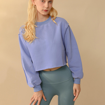 comprare Esterno Maglietta da cuoio tagliata con cappuccio con cappuccio Top da cuoio femminile online manufacture
