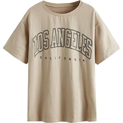 comprare 1000 quantità Splicing T-shirt da donna di grandi dimensioni vintage a mezza manica casual online manufacture