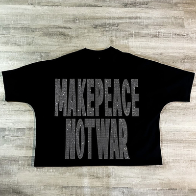 comprare T-shirt da uomo 100% cotone 300 gsm con taglio a scatola senza cuciture online manufacture