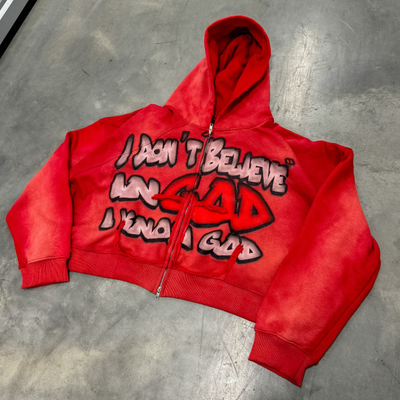 comprare Acid Washed Dtg Print Uomini Unisex Inverno Peso pesante di cotone tagliato Casellato Distressed Cappuccino Custom Zip Up Cappuccino online manufacture