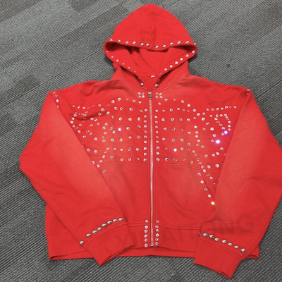 comprare Abbigliamento di strada Cappuccio maschile con cappuccio abbigliamento di diamante con sacchetto online manufacture