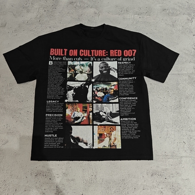 comprare Stampa su misura Trasferimento di calore Acido Lavaggio solare T-shirt sbiadito Peso pesante cotone tagliato box fit T-shirt grafica per uomini online manufacture