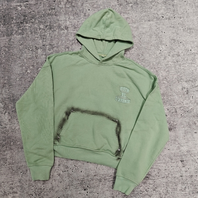 comprare Personalizzazione Unisex Oversized Lettera di ricamo libera e vuota Baggy Distressed Vintage Peso pesante cotone Acid Wash Hoodie per uomini online manufacture