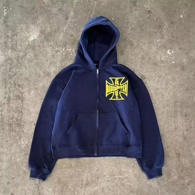 500 grammi di tessuto peso taglio su misura gomma cruda tagliato vintage Acid Wash sole sbiadito cappuccio