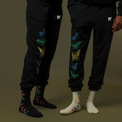 Tasca laterale cintura elastica Summer Spring Sport Joggers Pantaloni da ginnastica ammanettati per uomini attivi