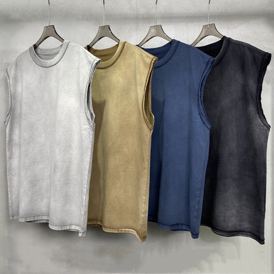 T-shirt senza maniche per uomini vintage