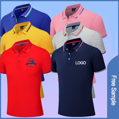 T-shirt da golf bianchi per ragazzi e ragazze