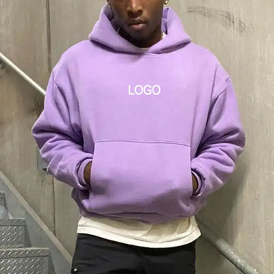 Abbigliamento da strada maschile LOGO personalizzato 300gm 400gm 500gm T-shirt con cappuccio francese